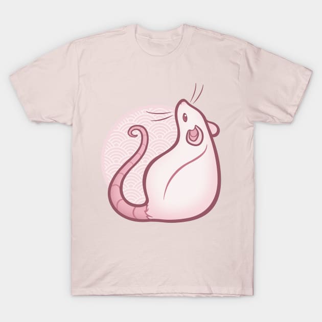 White Rat T-Shirt by DoomedDreamer